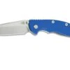 Rick Hinderer XM18 3,5” Non-Flipper Spearpoint Working Finish, Blue G10 -Spyder Couteau Magasin HRK XM18 35 NFWF BL 01 rickhinderer