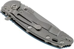 Rick Hinderer XM18 3,5” Slicer Working Finish, Blue G10 -Spyder Couteau Magasin HRK XM18 35 SLWF BL 04 rick hinderer knives