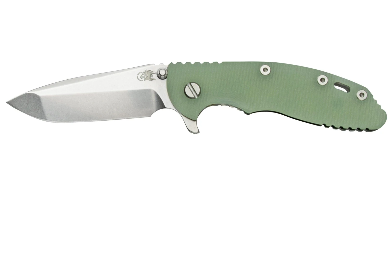 Rick Hinderer XM-18 3.5" Spanto S45VN Stonewash, Translucent G10, CPM S45VN Couteau De Poche 3 Rick Hinderer XM-18 3.5" Spanto S45VN Stonewash, Translucent G10, CPM S45VN Couteau De Poche