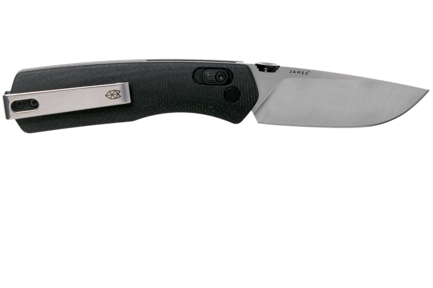 The James Brand The Carter, Black Micarta, Stainless Couteau De Poche KN108143-00 4 The James Brand The Carter, Black Micarta, Stainless Couteau De Poche KN108143-00 â Image 2
