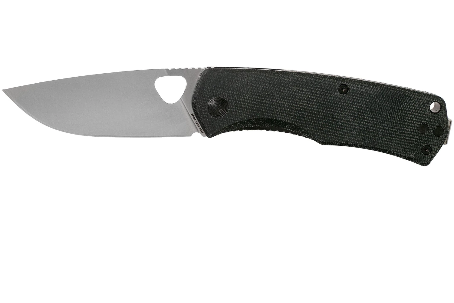 The James Brand Folsom KN102143-00 Black Micarta + Satin Couteau De Poche 3 The James Brand Folsom KN102143-00 Black Micarta + Satin Couteau De Poche