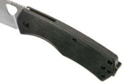 The James Brand Folsom KN102143-00 Black Micarta + Satin Couteau De Poche 16 The James Brand Folsom KN102143-00 Black Micarta + Satin Couteau De Poche -Spyder Couteau Magasin JAKN112143 00 07 the james brand