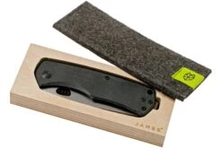 The James Brand Folsom KN102143-00 Black Micarta + Satin Couteau De Poche 17 The James Brand Folsom KN102143-00 Black Micarta + Satin Couteau De Poche -Spyder Couteau Magasin JAKN112143 00 08 the james brand