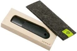 The James Brand The Wayland, Black G10, Black KN115113-00 Couteau De Poche -Spyder Couteau Magasin JAKN115113 00 07 the james brand