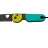 The James Brand The Redstone, Neon, Turquoise PP, Black, Serrated, KN118191-01, Couteau De Poche 2 The James Brand The Redstone, Neon, Turquoise PP, Black, Serrated, KN118191-01, Couteau De Poche -Spyder Couteau Magasin JAKN118191 01 01 jamesbrand