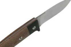 J.E. Made Loveless Hunter Carbonfiber Micarta Couteau De Chasse -Spyder Couteau Magasin JM LLH SW CFM 04 jemade