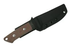 J.E. Made Loveless Hunter Carbonfiber Micarta Couteau De Chasse -Spyder Couteau Magasin JM LLH SW CFM 07 jemade