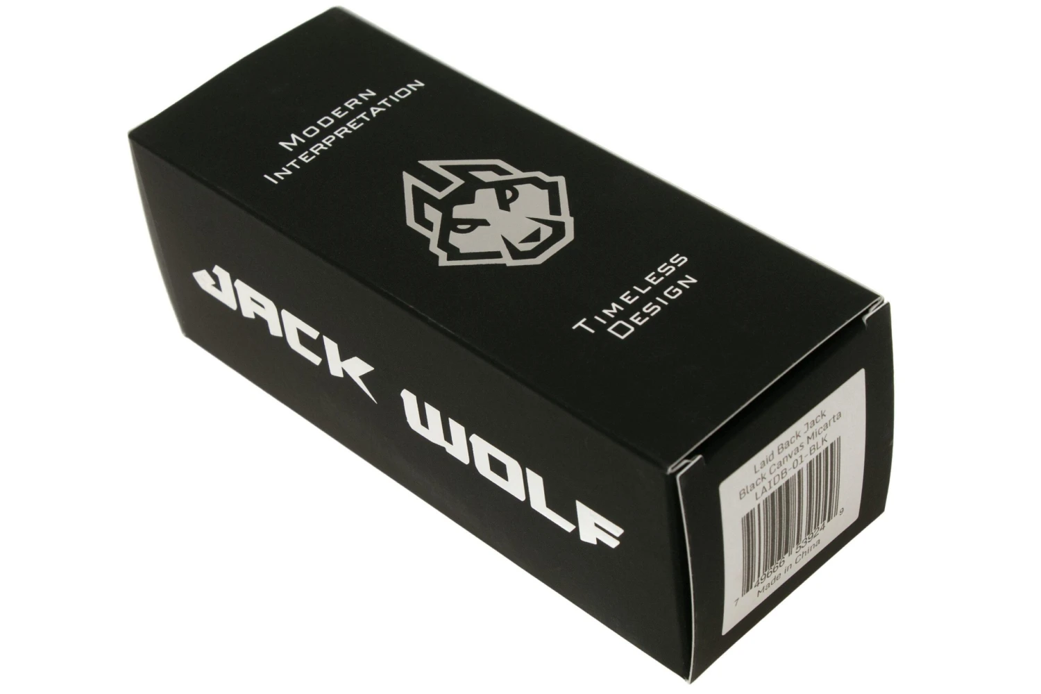 Jack Wolf Laid Back Jack, Black Canvas Micarta LAIDB-01-BLK Couteau De Poche Slipjoint 10 Jack Wolf Laid Back Jack, Black Canvas Micarta LAIDB-01-BLK Couteau De Poche Slipjoint â Image 8