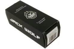 Jack Wolf Sharpshooter Jack, Black Canvas Micarta SHSH-MBK Couteau De Poche Slipjoint -Spyder Couteau Magasin JW SHSH MBK 11 jackwolf