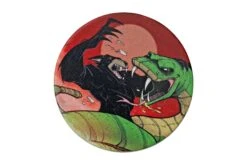 Jack Wolf Venom Jack VEN-01-GRN Canvas Micarta Green, Couteau De Poche Slipjoint -Spyder Couteau Magasin JW VEN 01 GRN 07 jackwolf