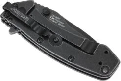 Kershaw Cryo 1555BW, Blackwashed -Spyder Couteau Magasin KE1555BW 04 kershaw cryo ke1555bw 04