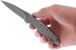 Kershaw Leek 1660CB Composite Blade, Gris -Spyder Couteau Magasin KE1660CB 08 kershaw leek ke1660cb 08
