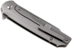 Kansept Shard K1006A2 Titanium, Gold Titanium Inlay Couteau De Poche, Kim Ning Design -Spyder Couteau Magasin KSK1006A2 04 kansept knives