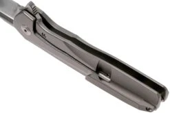 Kansept Shard K1006A2 Titanium, Gold Titanium Inlay Couteau De Poche, Kim Ning Design -Spyder Couteau Magasin KSK1006A2 05 kansept knives