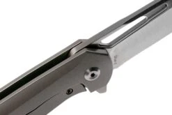 Kansept Shard K1006A2 Titanium, Gold Titanium Inlay Couteau De Poche, Kim Ning Design -Spyder Couteau Magasin KSK1006A2 06 kansept knives