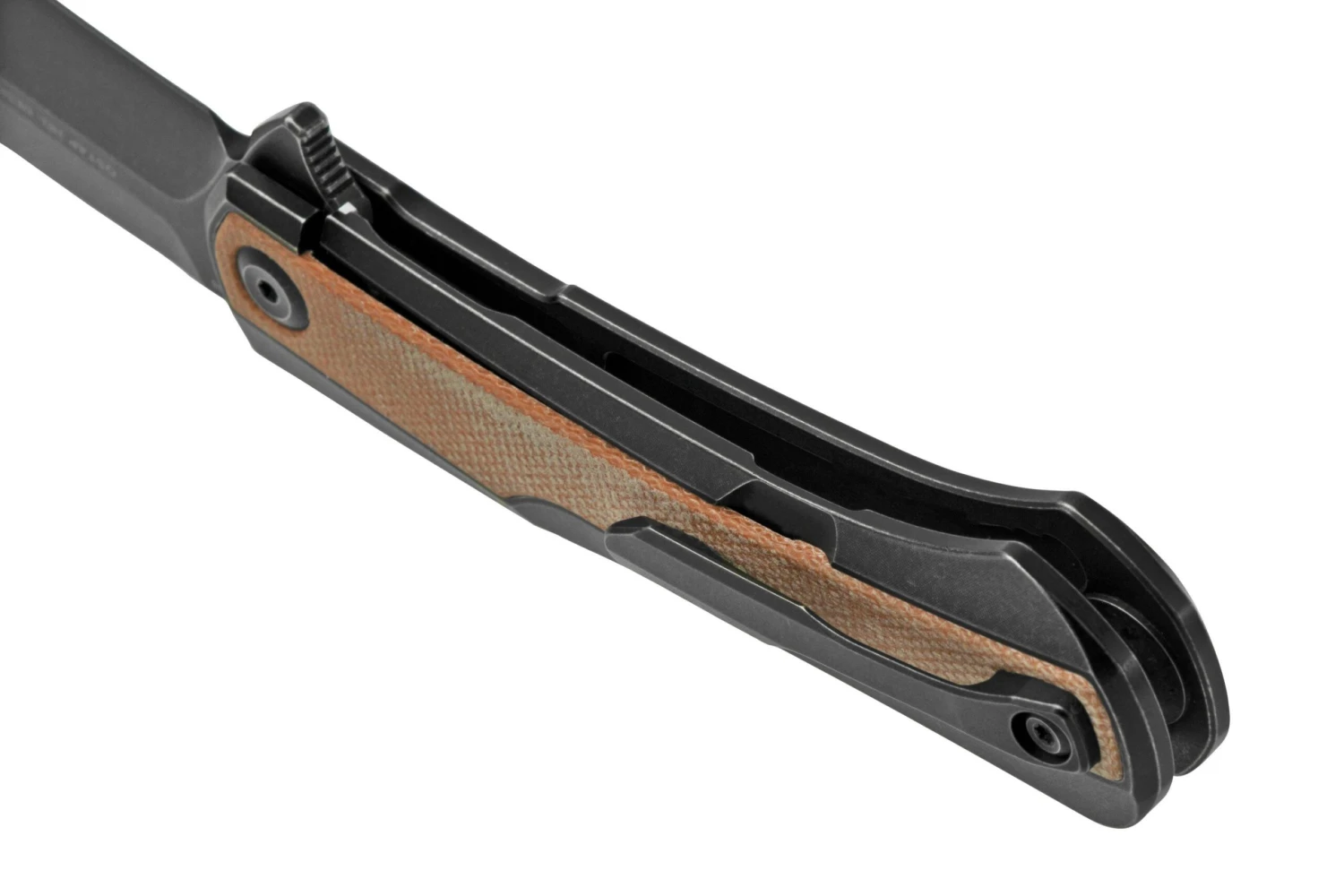 Kansept Kratos K1024A8 Black, Brown Micarta, Couteau De Poche, Ostap Hel Design 6 Kansept Kratos K1024A8 Black, Brown Micarta, Couteau De Poche, Ostap Hel Design â Image 4