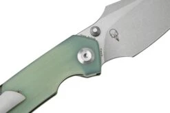 Kansept Fenrir K1034A5 Stonewashed, Jade G10, Couteau De Poche, Greg Schob Design -Spyder Couteau Magasin KSK1034A5 05 kansept