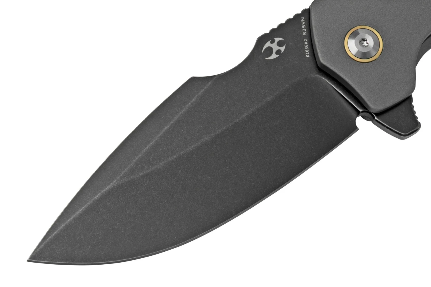 Kansept Entity K1036A2 Black, Silicon Carbided Titanium, Couteau De Poche, Nalu Knives Design 5 Kansept Entity K1036A2 Black, Silicon Carbided Titanium, Couteau De Poche, Nalu Knives Design – Image 3