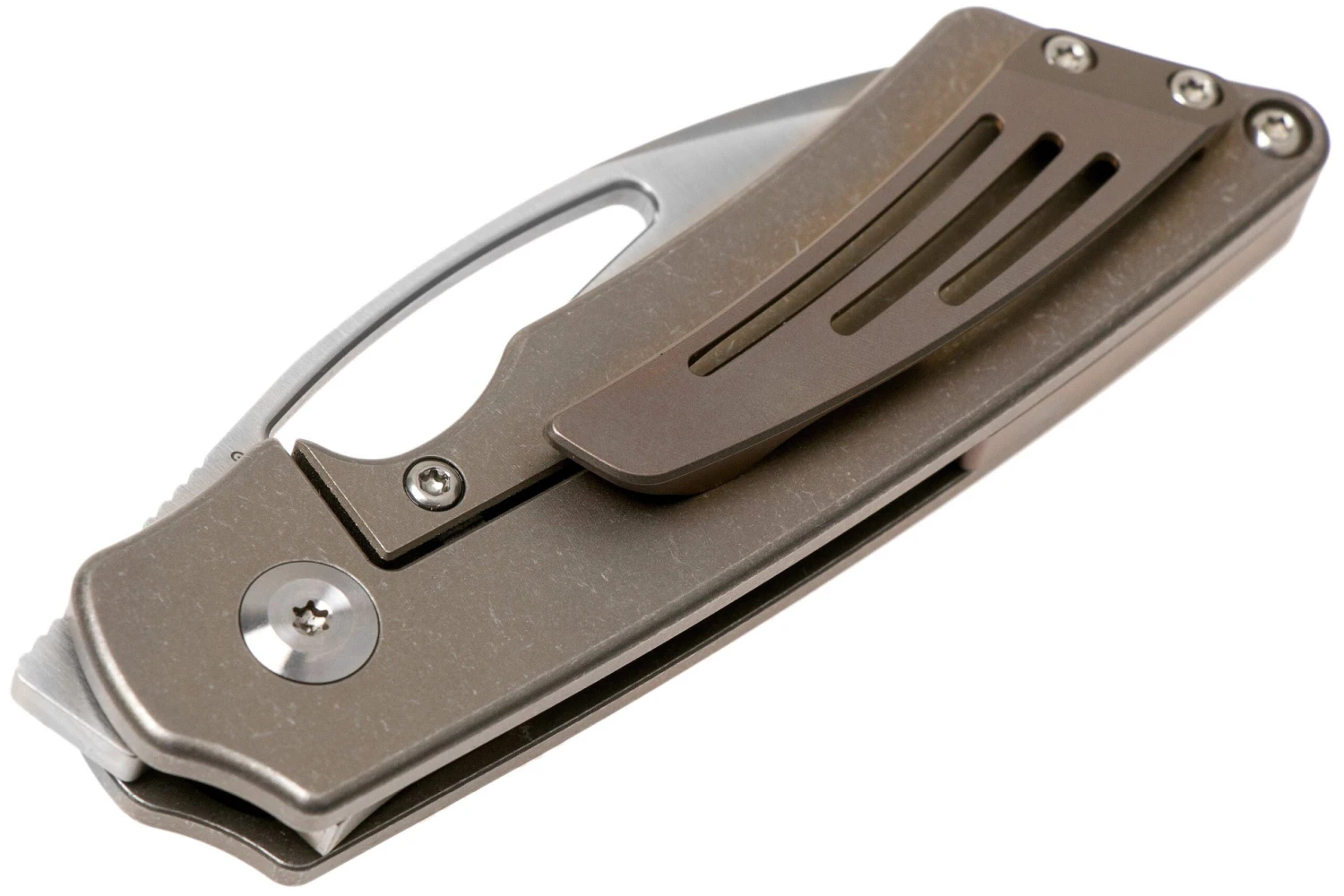 Kansept Goblin K2016A5 Titanium Grooves Couteau De Poche, Marshall Noble Design 6 Kansept Goblin K2016A5 Titanium Grooves Couteau De Poche, Marshall Noble Design â Image 4