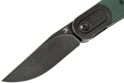 Kansept Reverie K2025A6 Black Stonewashed, OD Green G10 Couteau De Poche, Justin Lundquist Design -Spyder Couteau Magasin KSK2025A6 03 kansept