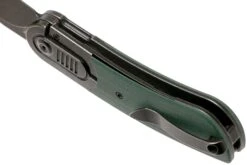 Kansept Reverie K2025A6 Black Stonewashed, OD Green G10 Couteau De Poche, Justin Lundquist Design -Spyder Couteau Magasin KSK2025A6 05 kansept