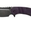 Kansept XL Korvid T1030A4 Blackwashed, Purple G10 Couteau De Poche, Justin Koch Design -Spyder Couteau Magasin KST1030A4 01 kansept