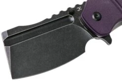 Kansept XL Korvid T1030A4 Blackwashed, Purple G10 Couteau De Poche, Justin Koch Design 12 Kansept XL Korvid T1030A4 Blackwashed, Purple G10 Couteau De Poche, Justin Koch Design -Spyder Couteau Magasin KST1030A4 03 kansept