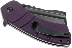 Kansept XL Korvid T1030A4 Blackwashed, Purple G10 Couteau De Poche, Justin Koch Design 13 Kansept XL Korvid T1030A4 Blackwashed, Purple G10 Couteau De Poche, Justin Koch Design -Spyder Couteau Magasin KST1030A4 04 kansept