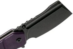 Kansept XL Korvid T1030A4 Blackwashed, Purple G10 Couteau De Poche, Justin Koch Design 15 Kansept XL Korvid T1030A4 Blackwashed, Purple G10 Couteau De Poche, Justin Koch Design -Spyder Couteau Magasin KST1030A4 06 kansept
