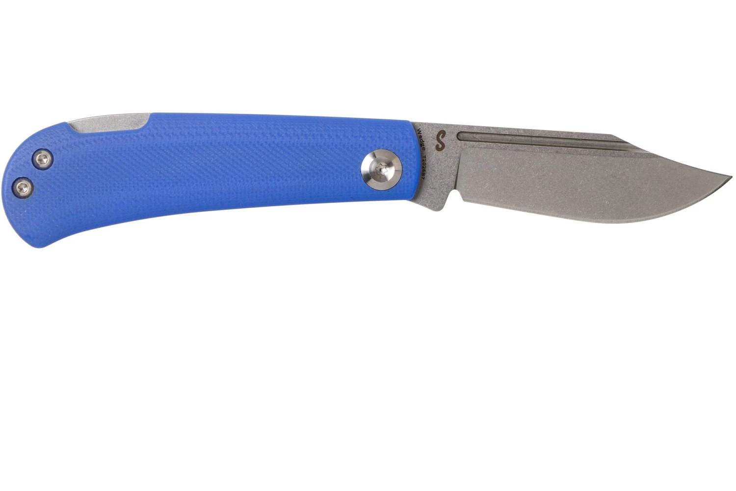 Kansept Wedge T2026B7 Blue G10 Couteau De Poche, Nick Swan Design 4 Kansept Wedge T2026B7 Blue G10 Couteau De Poche, Nick Swan Design – Image 2