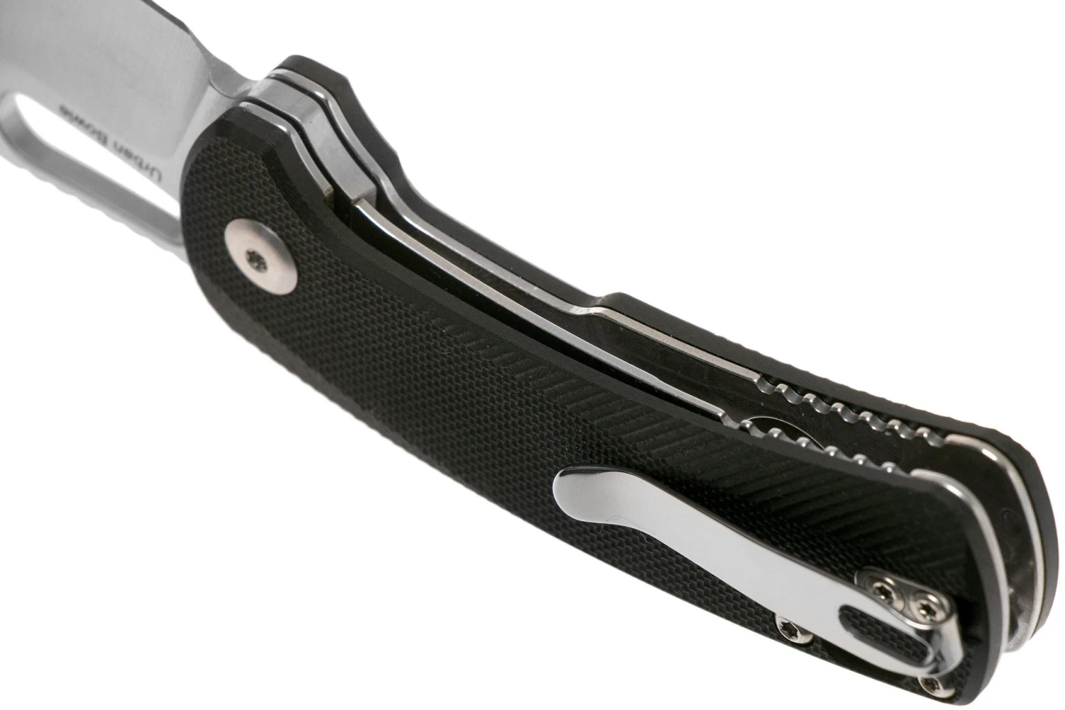 Kizer Urban Bowie V2578C1, 154CM, Black G10, Couteau De Poche, Dirk Pinkerton Design 7 Kizer Urban Bowie V2578C1, 154CM, Black G10, Couteau De Poche, Dirk Pinkerton Design – Image 5