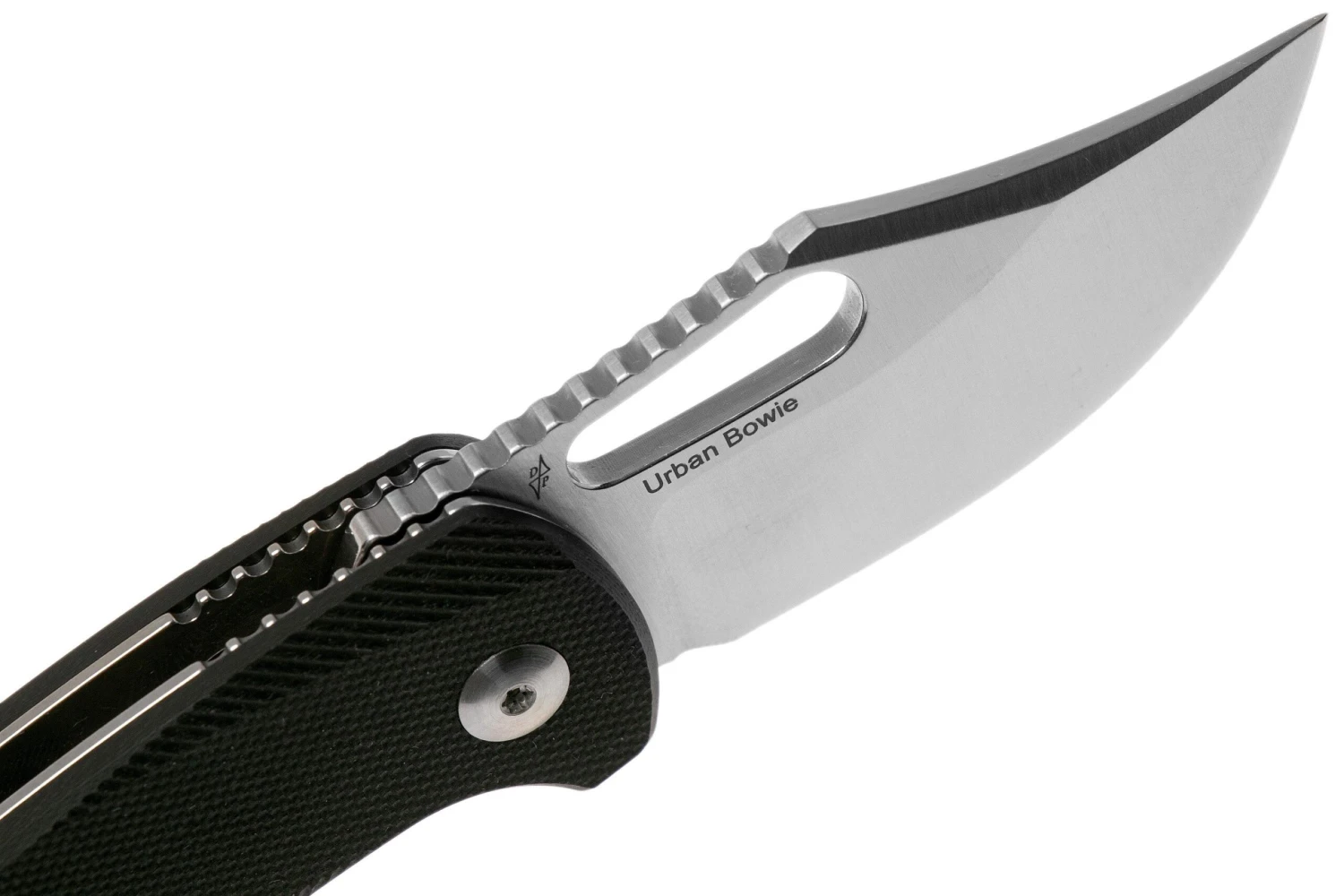 Kizer Urban Bowie V2578C1, 154CM, Black G10, Couteau De Poche, Dirk Pinkerton Design 8 Kizer Urban Bowie V2578C1, 154CM, Black G10, Couteau De Poche, Dirk Pinkerton Design – Image 6