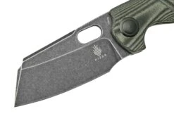 Kizer Vanguard Mini Sheepdog C01C V3488C6 Black Micarta, Couteau De Poche -Spyder Couteau Magasin KZV3488C6 03 kizer