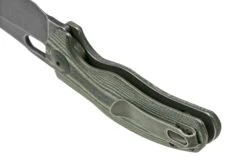 Kizer Vanguard Mini Sheepdog C01C V3488C6 Black Micarta, Couteau De Poche -Spyder Couteau Magasin KZV3488C6 04 kizer