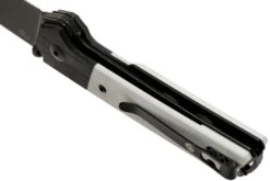 Kizer Vanguard Domin Mini V3516N6 Black & White G10 Couteau De Poche -Spyder Couteau Magasin KZV3516N6 05 kizer