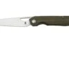 Kizer Genie V4545C1, Green Micarta, 154CM, Couteau De Poche, Gage Design -Spyder Couteau Magasin KZV4545C1 01 kizer