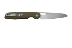 Kizer Genie V4545C1, Green Micarta, 154CM, Couteau De Poche, Gage Design 9 Kizer Genie V4545C1, Green Micarta, 154CM, Couteau De Poche, Gage Design -Spyder Couteau Magasin KZV4545C1 02 kizer