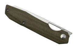 Kizer Genie V4545C1, Green Micarta, 154CM, Couteau De Poche, Gage Design 13 Kizer Genie V4545C1, Green Micarta, 154CM, Couteau De Poche, Gage Design -Spyder Couteau Magasin KZV4545C1 06 kizer