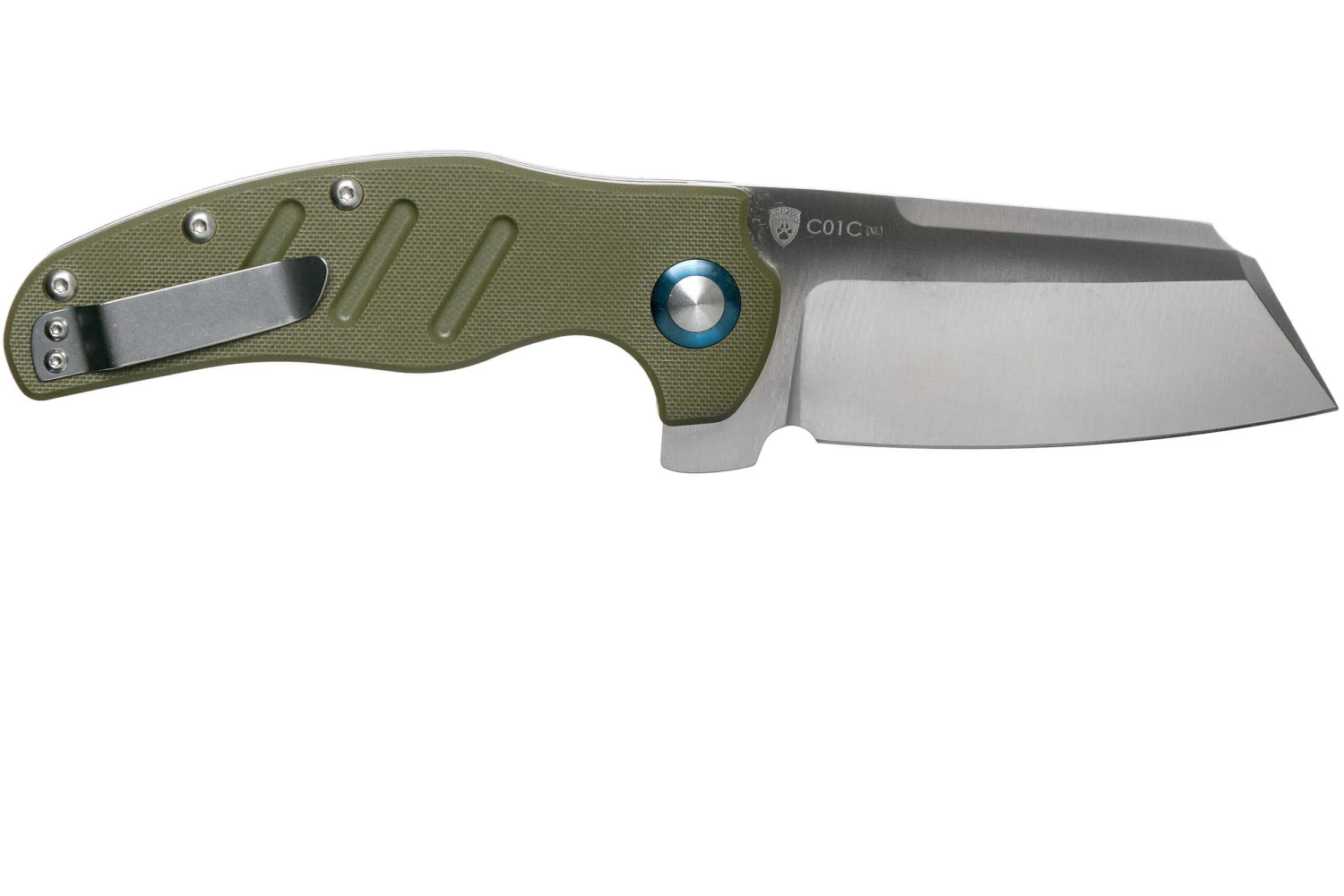 Kizer C01C Sheepdog XL OD Green V5488C2 Couteau De Poche 4 Kizer C01C Sheepdog XL OD Green V5488C2 Couteau De Poche – Image 2