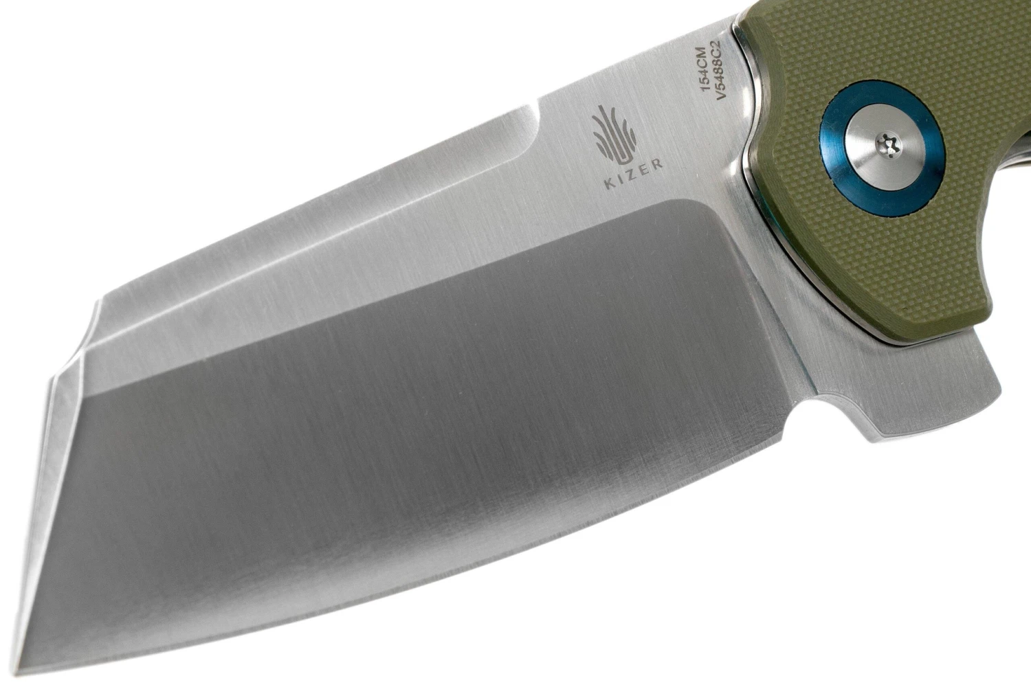 Kizer C01C Sheepdog XL OD Green V5488C2 Couteau De Poche 5 Kizer C01C Sheepdog XL OD Green V5488C2 Couteau De Poche – Image 3