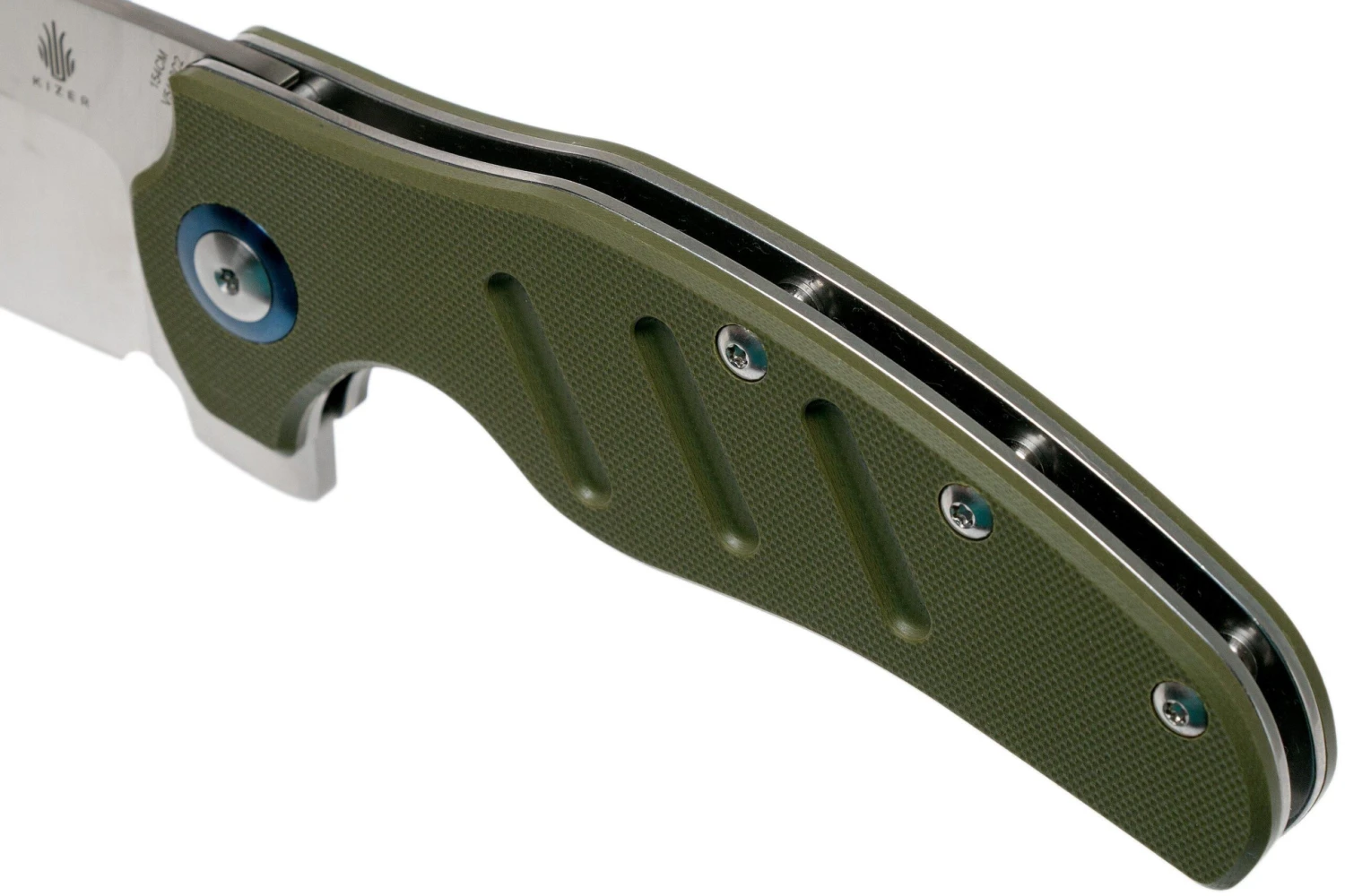 Kizer C01C Sheepdog XL OD Green V5488C2 Couteau De Poche 9 Kizer C01C Sheepdog XL OD Green V5488C2 Couteau De Poche – Image 7
