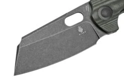 Kizer Sheepdog XL C01C, V5488C5, Black Micarta, 154CM, Couteau De Poche, Chris Conaway Design -Spyder Couteau Magasin KZV5488C5 03 kizer