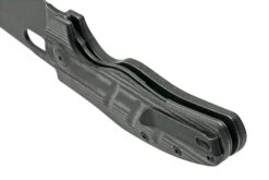 Kizer Sheepdog XL C01C, V5488C5, Black Micarta, 154CM, Couteau De Poche, Chris Conaway Design -Spyder Couteau Magasin KZV5488C5 04 kizer