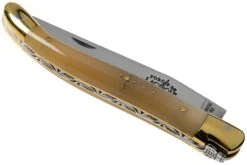 Forge De Laguiole 1211B, Pointe De Corne -Spyder Couteau Magasin LA1211B 04 forge de laguiole v202010
