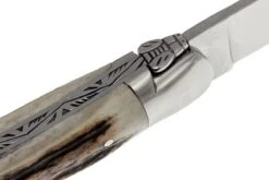 Forge De Laguiole 11cm Corne De Cerf 1211INCFBRI -Spyder Couteau Magasin LA1211INCFBRI 04 forge de laguiole la1211incfbri 04