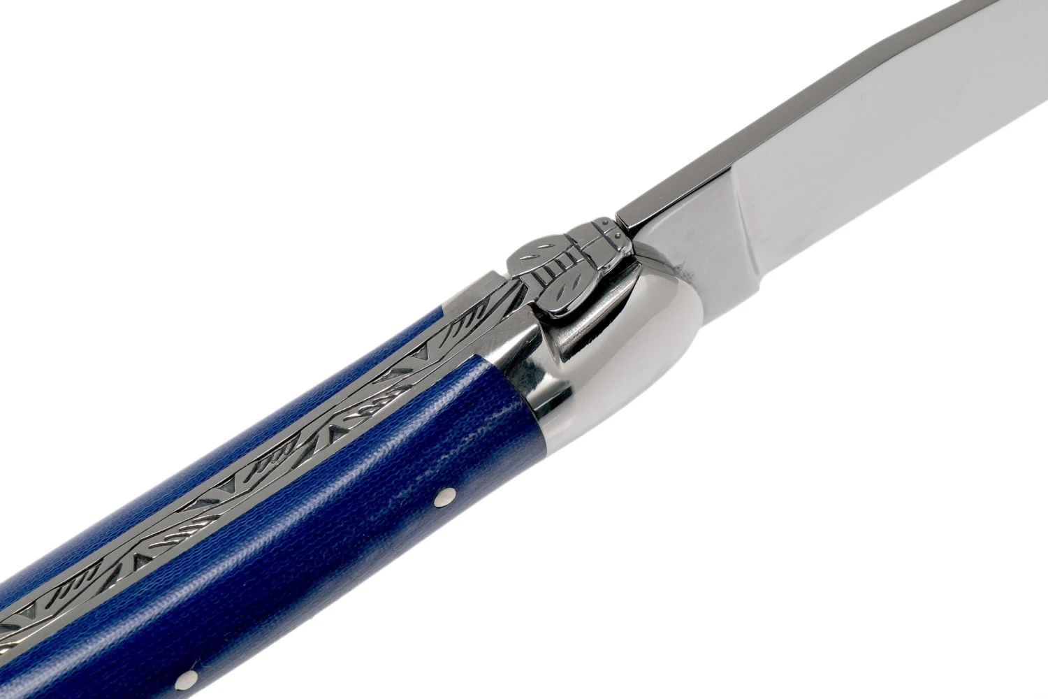 Forge De Laguiole 1211INTCBLEB 11cm, Micarta Bleu, Couteau Laguiole 8 Forge De Laguiole 1211INTCBLEB 11cm, Micarta Bleu, Couteau Laguiole – Image 6