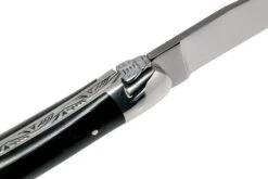Forge De Laguiole 1211INTCNOIB 11cm, Micarta Noir, Couteau Laguiole -Spyder Couteau Magasin LA1211INTCNOIB 06 forge de laguiole