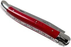 Forge De Laguiole 1211INTCROUB 11cm, Micarta Rouge, Couteau Laguiole -Spyder Couteau Magasin LA1211INTCROUB 04 forge de laguiole
