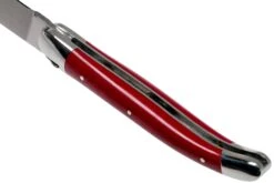 Forge De Laguiole 1211INTCROUB 11cm, Micarta Rouge, Couteau Laguiole -Spyder Couteau Magasin LA1211INTCROUB 05 forge de laguiole