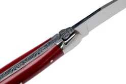 Forge De Laguiole 1211INTCROUB 11cm, Micarta Rouge, Couteau Laguiole -Spyder Couteau Magasin LA1211INTCROUB 06 forge de laguiole